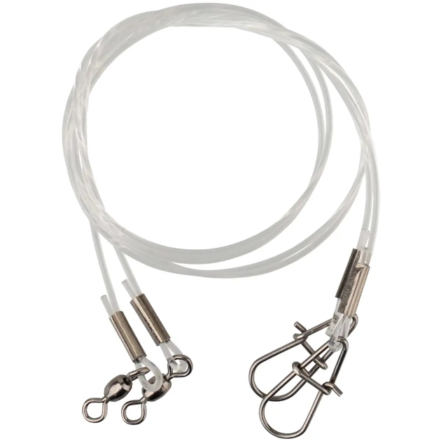 Повідець Savage Gear Regenerator Trace 100cm 1.0mm 25kg Swivel Needle Snap (3 шт/уп) (1854.11.08) - изображение 1
