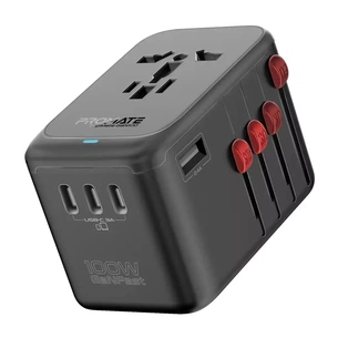 Зарядний пристрій Promate tripmate-gan100 зображення 1