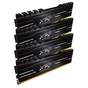 Модуль пам'яті для комп'ютера DDR4 16GB (4x4GB) 2666 MHz XPG Gammix D10 Black ADATA (AX4U2666W4G16-QBG) - зменшене зображення 2