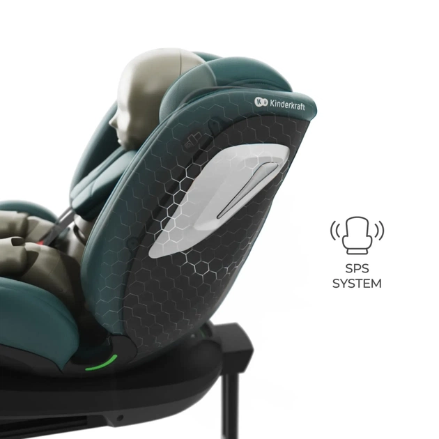 Автокресло Kinderkraft i-Grow 2 Plus i-Size Green (KCIGRO02GREPL00) (5902533929849) - изображение 7