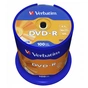 Диск DVD Verbatim 4.7Gb 16X CakeBox 100шт (43549) - зменшене зображення 1