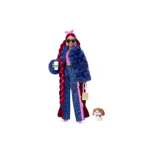 Лялька Barbie "Екстра" у синьому леопардовому костюмі (HHN09) зображення 1