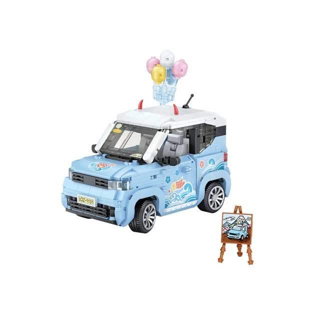 Конструктор LOZ mini Автомобіль MINI блакитний (1131) - зображення 1