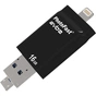 USB флеш накопичувач PhotoFast 16GB i-Flashdrive EVO Plus Black USB3.0-microUSB/Lightning (EVOPLUS16GBU3) - зменшене зображення 4