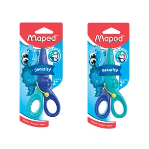 Ножиці Maped KidiPulse, 120мм, блістер, синьо-блакитний (MP.472110) зображення 1