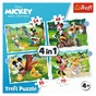 Пазл Trefl Mickey&friends Хороший день (35, 48, 54, 70) елемента (5900511346046) - уменьшенное изображение 6