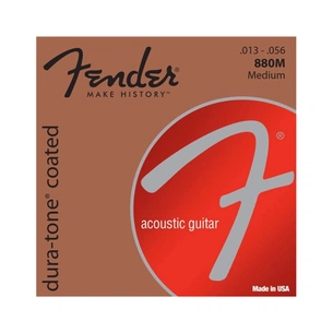 Струни для гітари Fender 80/20 Dura-Tone 13-56 Coated Acoustic Guitar Strings (236922) зображення 1