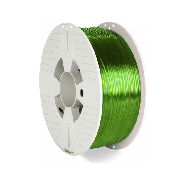 Пластик для 3D-принтера Verbatim PETG, 1.75 мм, 1 кг, Green Transparent (55057) - зображення 1