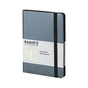 Блокнот Axent Partner Soft, 125х195, 96арк, кліт, срібно-синій (8206-14-A) - зменшене зображення 2