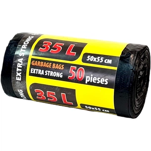 Пакети для сміття Grey Pack 35 л 50 шт. (l3550) зображення 1