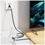 Патч-корд 15м, F/FTP cat 7 RJ-45 black Ugreen (U_11274) - зменшене зображення 3