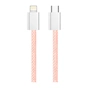 Дата кабель USB-C to Lightning 1.0m 27W pink ColorWay (CW-CBPDCL061-P) - preview 7