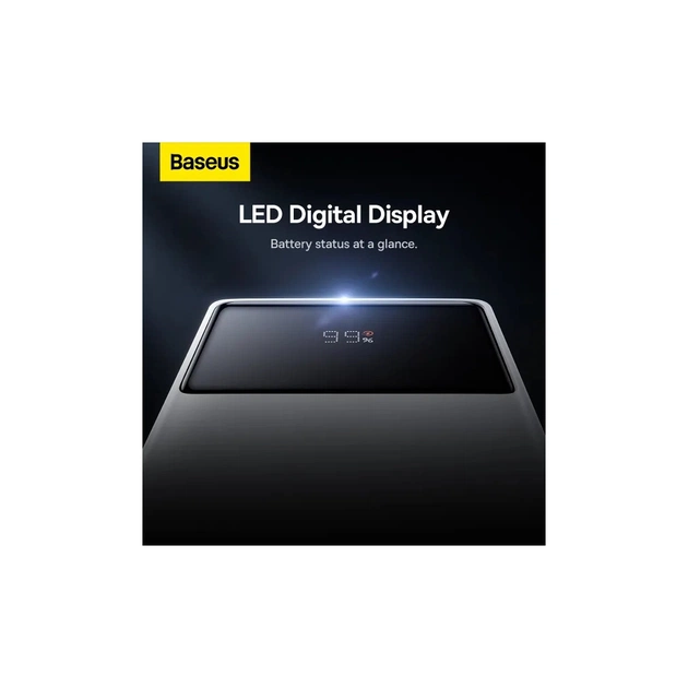 Батарея універсальна Baseus Star Lord Display 30000mAh 22.5W PD/3.0 QC/3.0 White (PPXJ080102) - зображення 11
