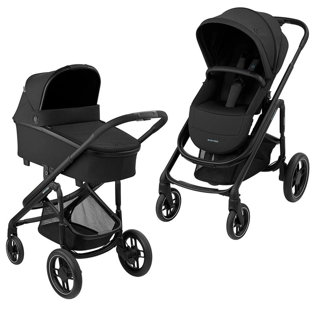 Коляска Maxi-Cosi 2 в 1 Plaza Plus Essential Black (1919672110) - изображение 1