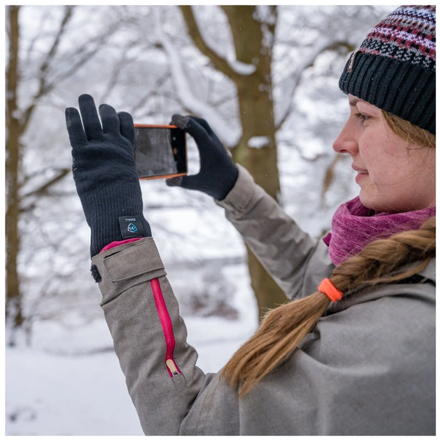 Водонепроникні рукавички Dexshell ThermFit 3.0 Gloves чорні L (DG12402BLK-L) - зображення 3