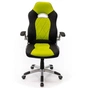 Крісло ігрове Аклас Форсаж-8 PL TILT Лаймовое (10922) - зменшене зображення 2