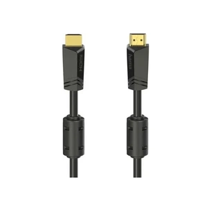 Кабель мультимедійний HDMI to HDMI 10.0m 4K Ethernet Gold Black Hama (00205009) зображення 1