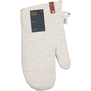 Кухонна прихватка Ardesto Рукавичка Oliver, 18х30 см, 100% бавовна, нап-ч: ватин, сірий світлий (ART05OL) изображение 1