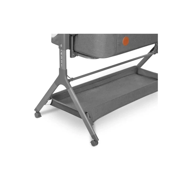 Кроватка Lionelo приставная Leonie Plus 3 в 1 Grey Stone (LO-LEONIE PLUS GREY STONE) - изображение 5