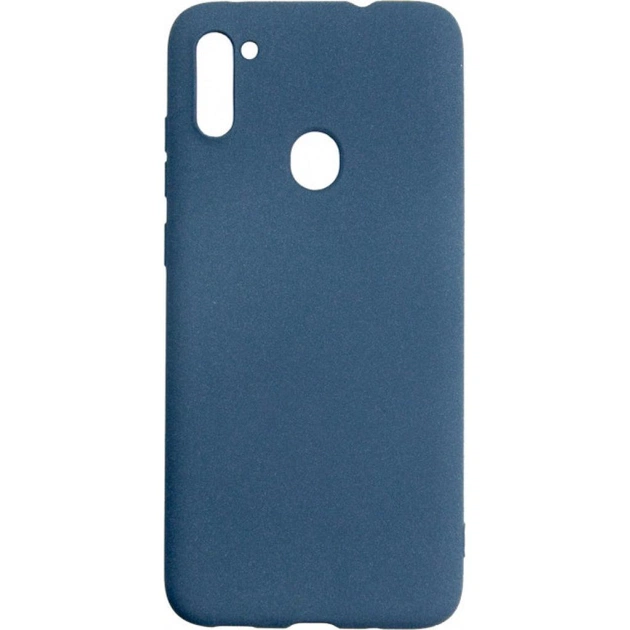 Чохол до мобільного телефона Dengos Carbon Samsung Galaxy M11, blue (DG-TPU-CRBN-70) (DG-TPU-CRBN-70) - зображення 1