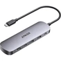 Концентратор Anker USB-C Hub 7-in-1 Black (A83D2HA1) - зменшене зображення 1