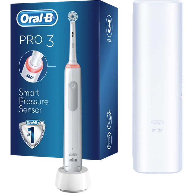 Електрична зубна щітка Oral-B Pro 3 3500 D505.513.3X WT (4210201395539) - зображення 1