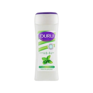 Гель для душу Duru 1+1 Крем та Зелений чай 250 мл (8690506491635) зображення 1