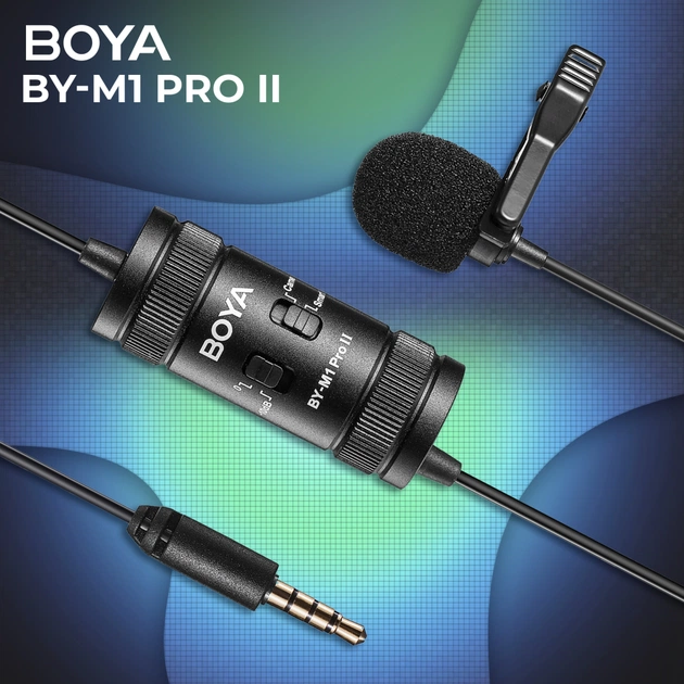 Мікрофон Boya BY-M1 Pro II Black (BY-M1 Pro II) - picture 6
