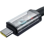 Дата кабель USB-C to USB-C 1.5m 100W USB3.2 20Gb black Baseus (P10318204111-00) - уменьшенное изображение 5
