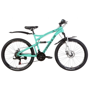 Велосипед Formula 26" X-ROVER AM2 DD рама-19" 2021 Turquoise/Black (OPS-FR-26-482) зображення 1