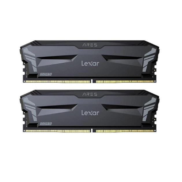 Модуль пам'яті для комп'ютера DDR4 16GB (2x8GB) 3600 MHz Ares Black Lexar (LD4BU008G-R3600GD0A) - изображение 1