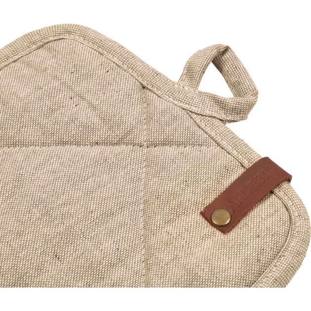 Кухонна прихватка Ardesto Oliver, 20х20 см, 100% бавовна, нап-ч: ватин, шоколад (ART04OR) - picture 5