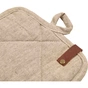 Кухонна прихватка Ardesto Oliver, 20х20 см, 100% бавовна, нап-ч: ватин, шоколад (ART04OR) - уменьшенное изображение 5