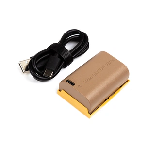 Акумулятор до фото/відео PowerPlant Canon TLP-E6 2250mAh, with cable Type-C (CB970896) зображення 1