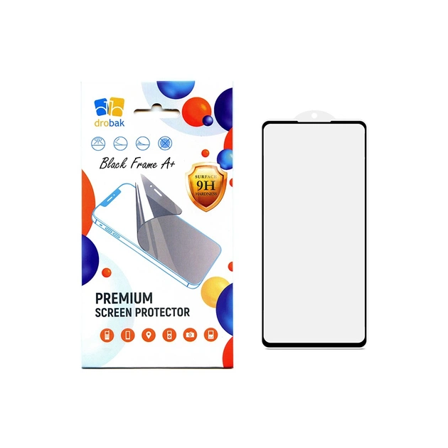 Скло захисне Drobak Google Pixel 7 Black Frame A+ (717162) - зображення 1