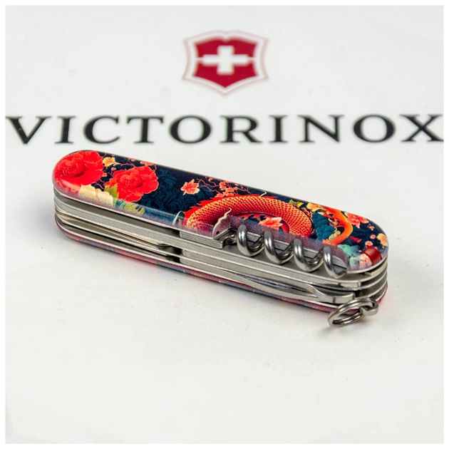 Ніж Victorinox Huntsman Zodiac 91 мм Китайський дракон (1.3713_Z3200p) - зображення 7