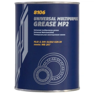 Мастило автомобільне Mannol MP-2 Universal Mehrzweckfett 0,8 kg (8106) зображення 1