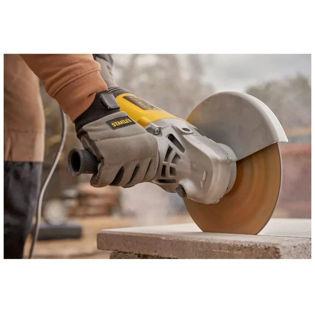 Шліфувальна машина Stanley FatMax, 2000W, 6500 об/хв, d=230 мм, 5.2 кг (FMEG232) - picture 3