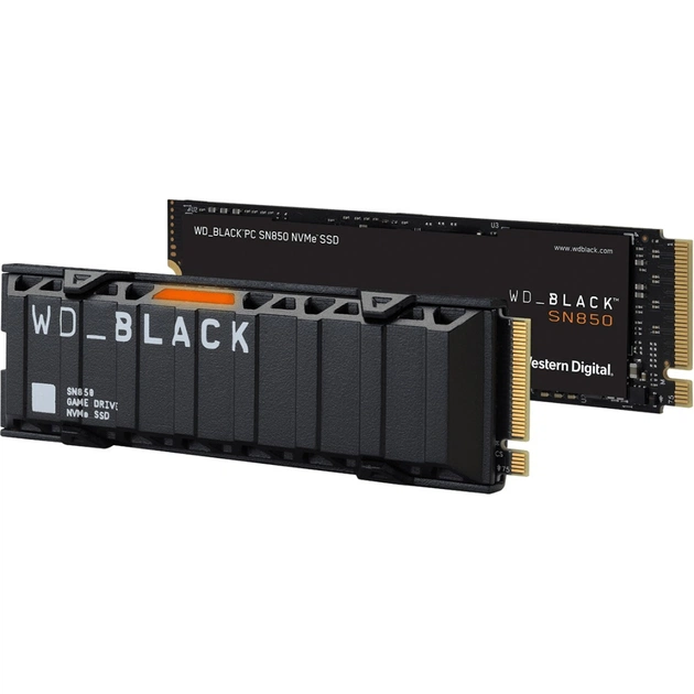 Накопичувач SSD M.2 2280 1TB SN850 WD (WDS100T1XHE) - изображение 1