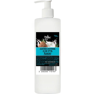 Антисептик для рук Mayur Кокос з дозатором 500 мл (2200200110167) зображення 1