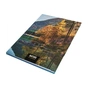 Блокнот Optima Nature of Ukraine: озеро А4, тверда обкл. 96 аркушів, клітинка (O20378-11) - зменшене зображення 2