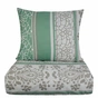 Постільна білизна Home Line Мармур зелений 70х70 см бязь полуторний (156313) - зменшене зображення 1