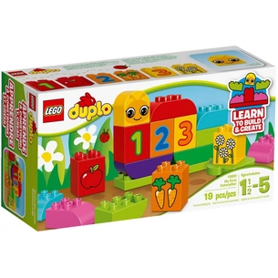 Конструктор LEGO Duplo My First Моя весела гусениця (10831) зображення 1