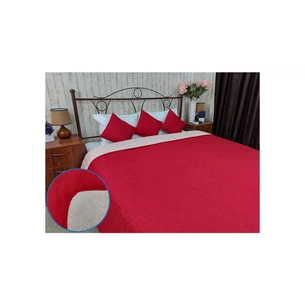 Покривало Руно Двостороннє Cherry Зірка вишневе 150х212 см (360.52У_Cherry зірка) зображення 1