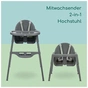 Стілець для годування Bebe Confort MEELY DARK GREY (2712551210) - зменшене зображення 6