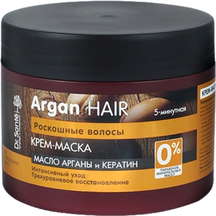 Маска для волосся Dr. Sante Argan Hair Арганова олія та кератин 300 мл (4823015933110) зображення 1