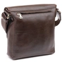 Сумка Grande Pelle У гладкій шкірі Шоколадна (11334) - зменшене зображення 2