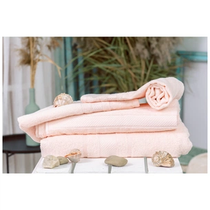Рушник MirSon набір банний 5010 SoftNess Peach 40x70, 50x90, 70x140, 100x150 (2200003183344) зображення 1