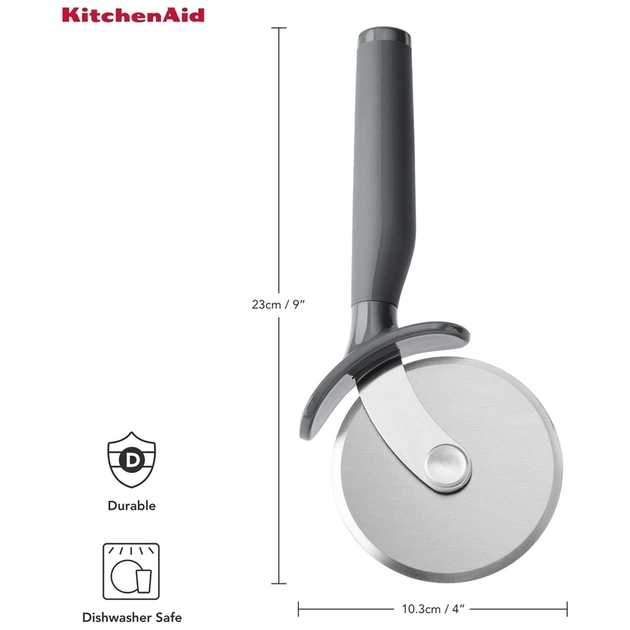 Ніж для піци KitchenAid Coreline, 22,7 см, сірий (KAS113OHCGG) - picture 5