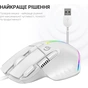 Мишка GamePro GM500W RGB USB White (GM500W) - зменшене зображення 7